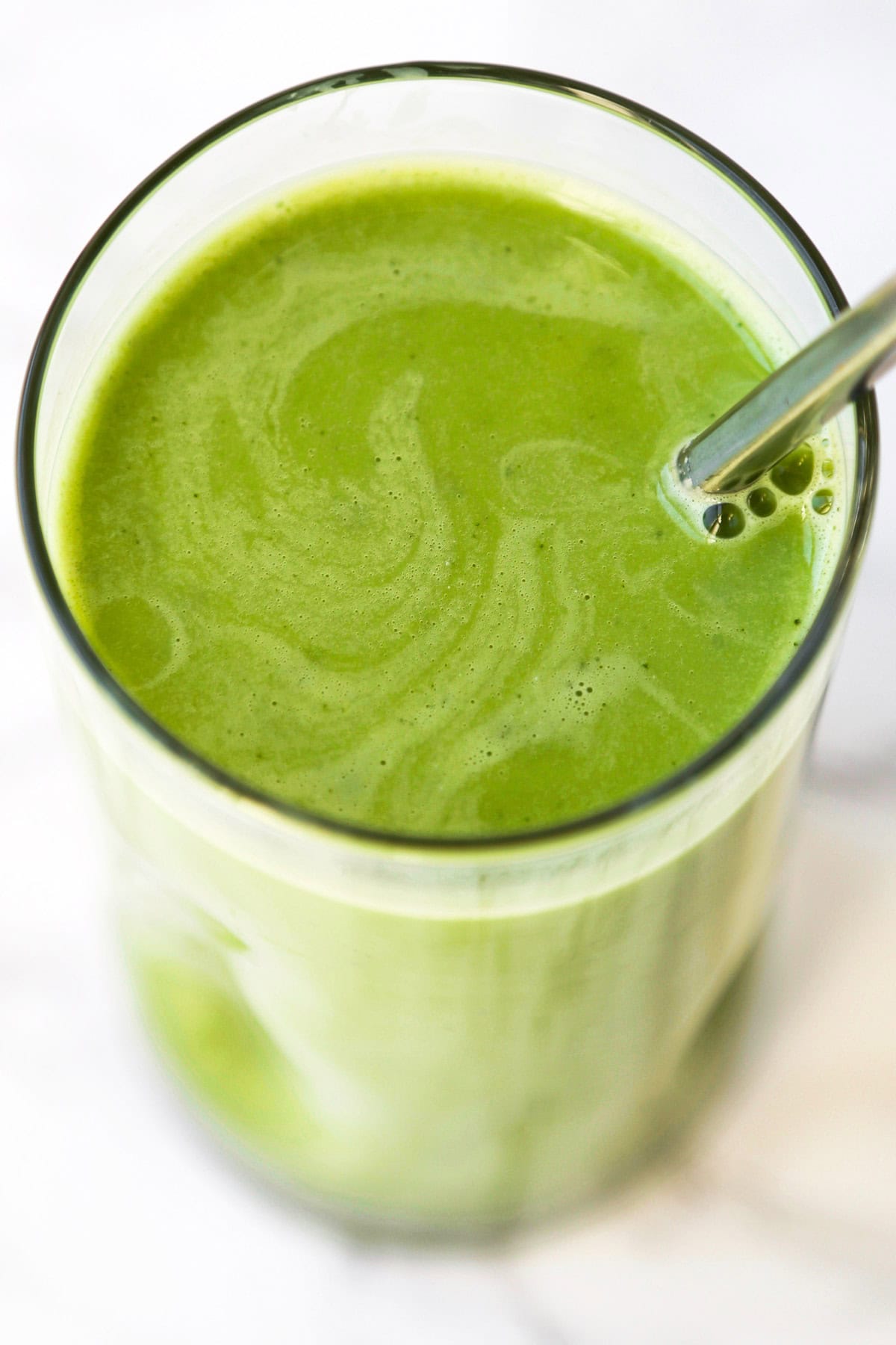 iced matcha latte