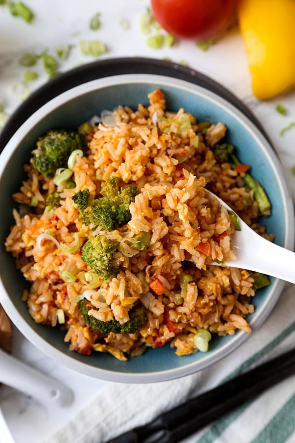 Hong Kong style fried rice | pickledplum.com