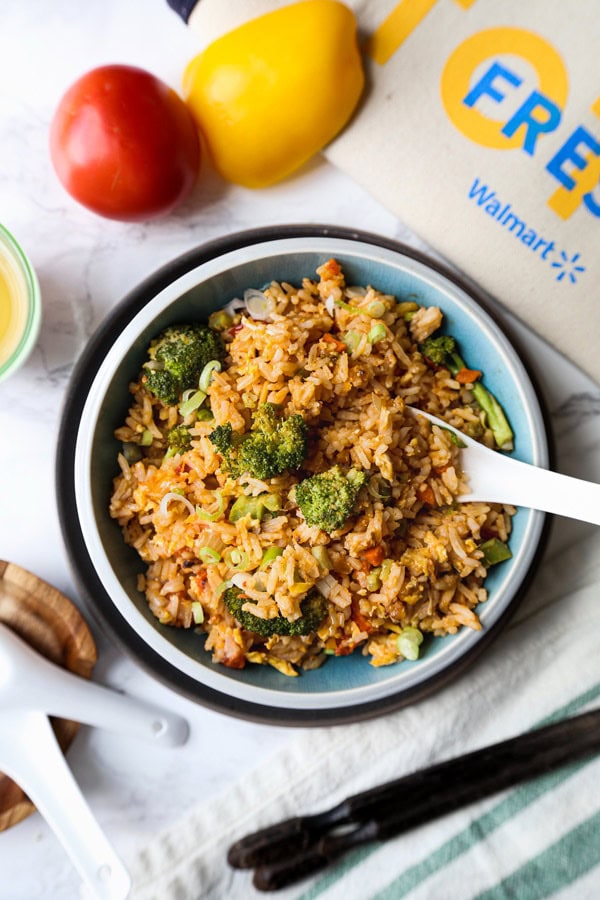 Hong Kong style fried rice | pickledplum.com