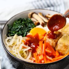 Bibimbap cu Tofu - 비빔밥