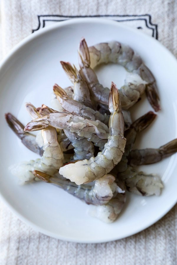 peeled raw shrimp | pickledplum.com