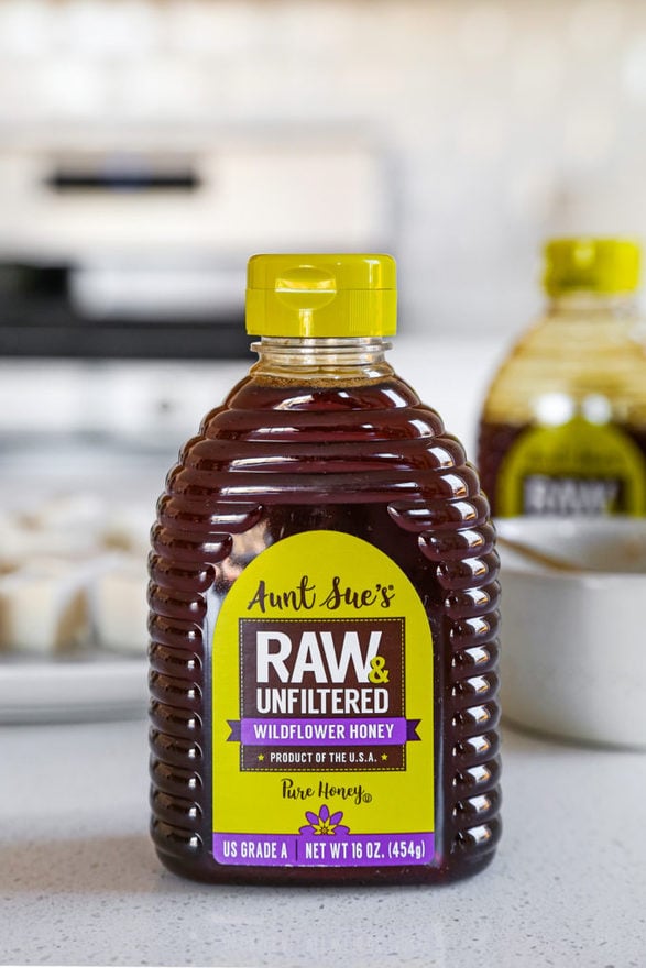 aunt sue's raw & unfiltered honey