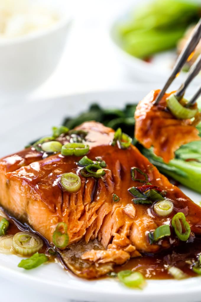 Teriyaki Arctic Char | Pickled Plum