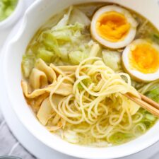 Shio Ramen (Salt Flavored Ramen - 塩ラーメン)