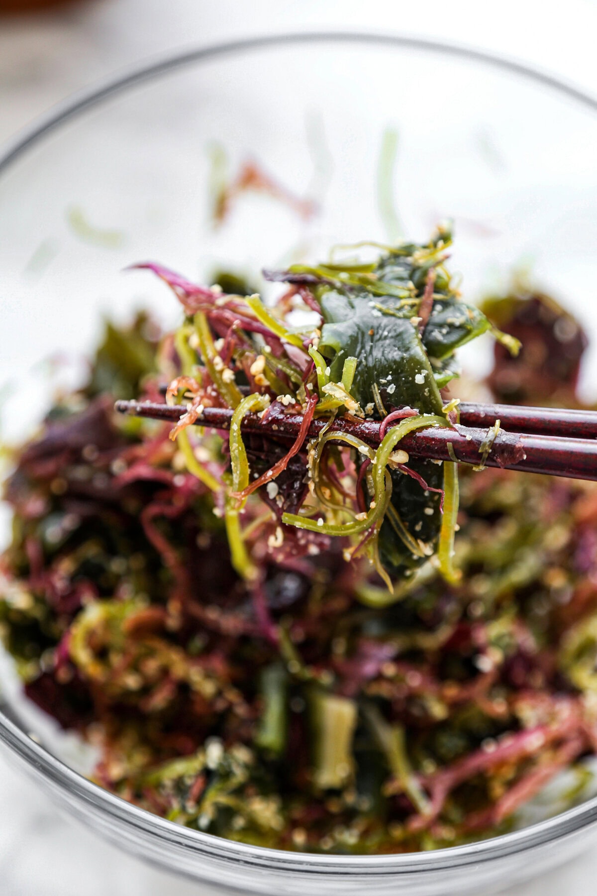 Seaweed Salad (Kaisou Salada) | Pickled Plum