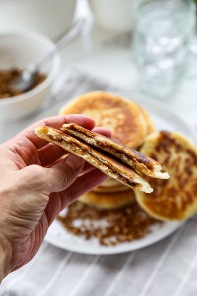 Hotteok (Korean Sweet Pancakes) - pickledplum.com