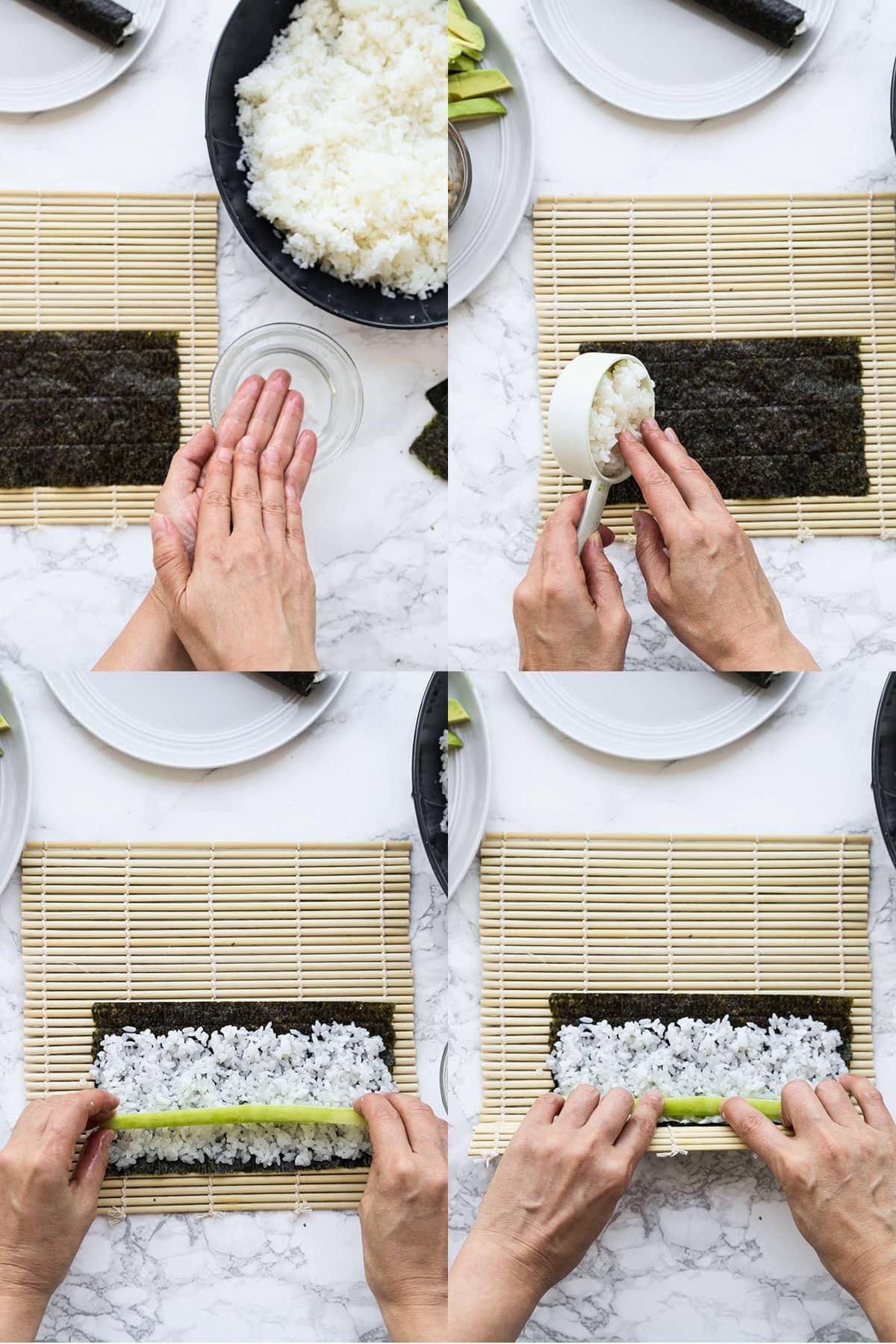 how to make sushi rolls