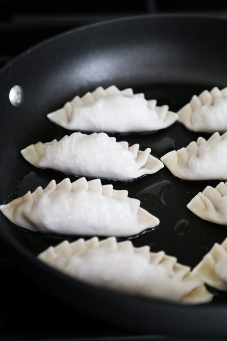 Kimchi Tofu Mandu (Korean Dumplings. 만두) Pickled Plum