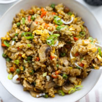 restaurant style fried rice