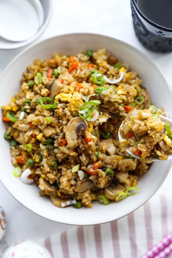 Basic Fried Rice (Restaurant Style) | Pickled Plum