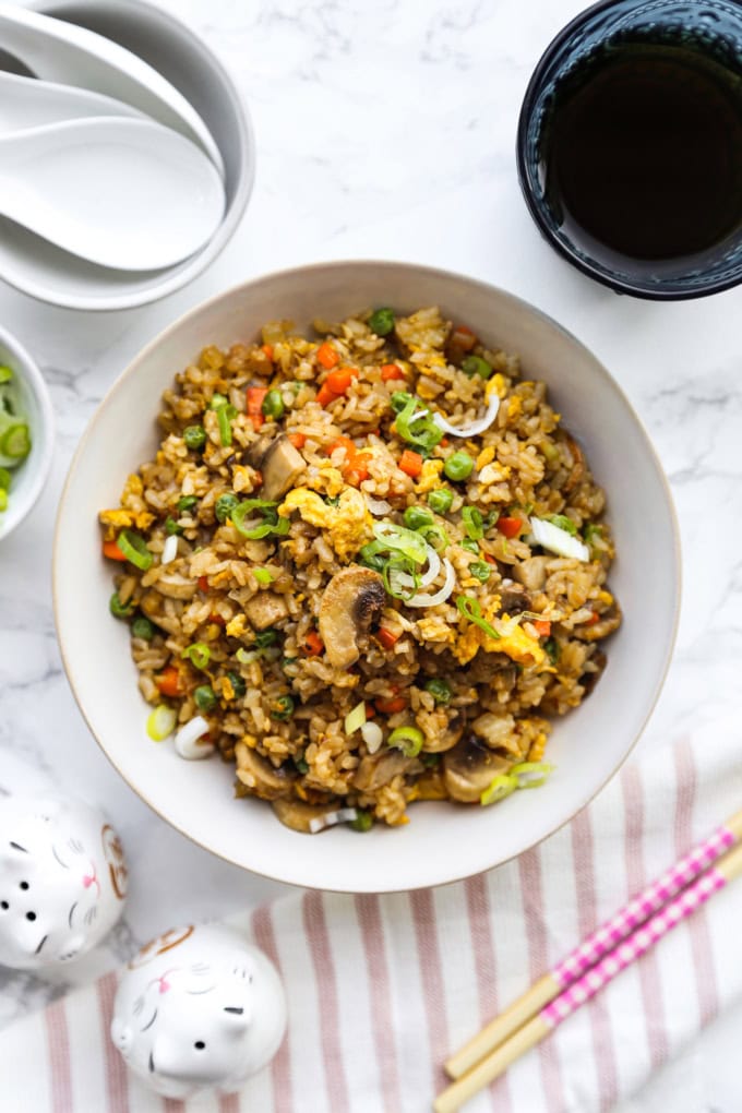 Basic Fried Rice (Restaurant Style)