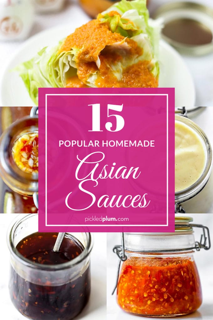 15 mejores salsas asiáticas caseras