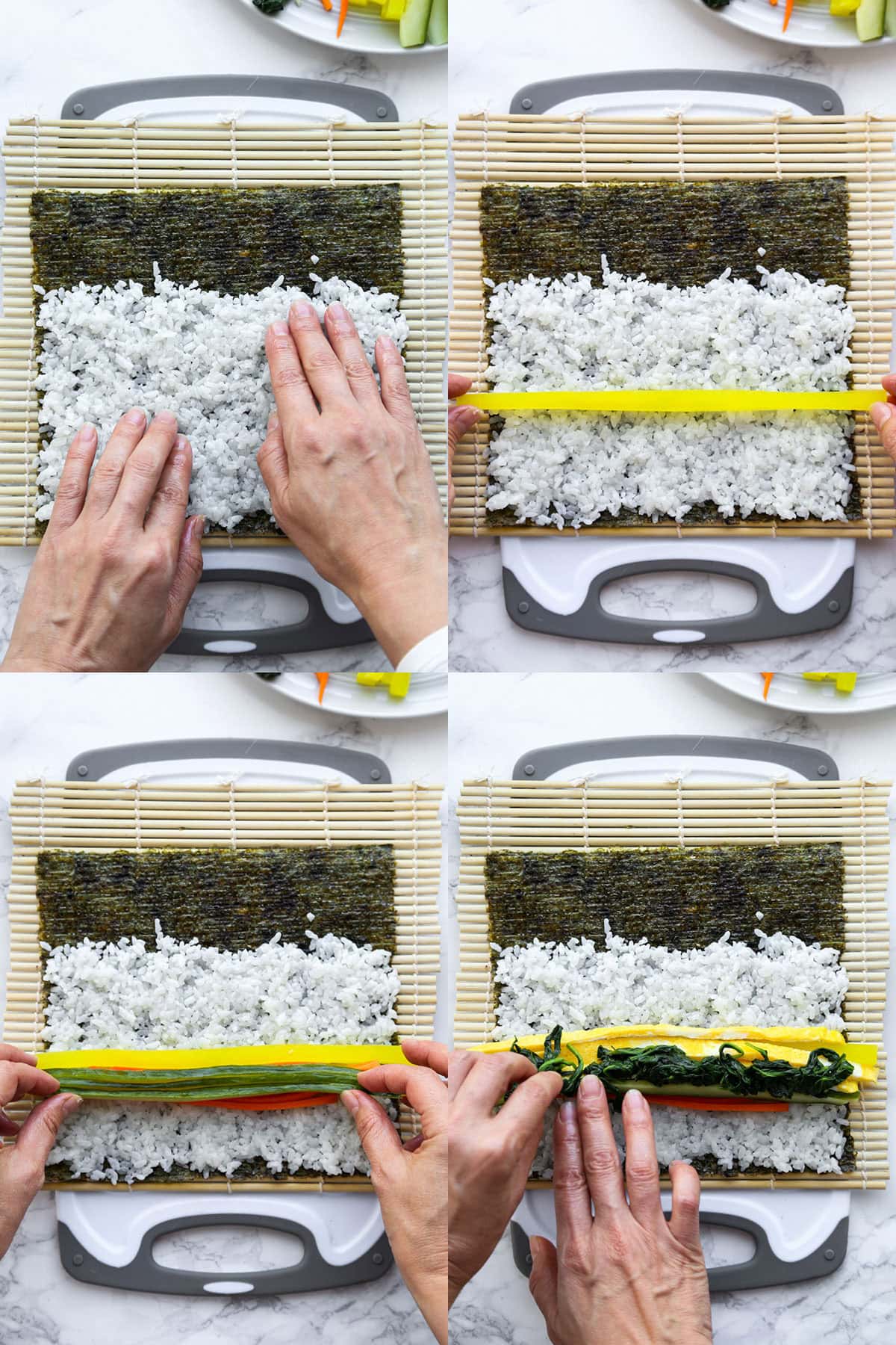 how to make kimbap