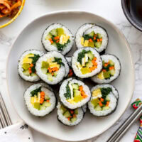 Vegetable Kimbap