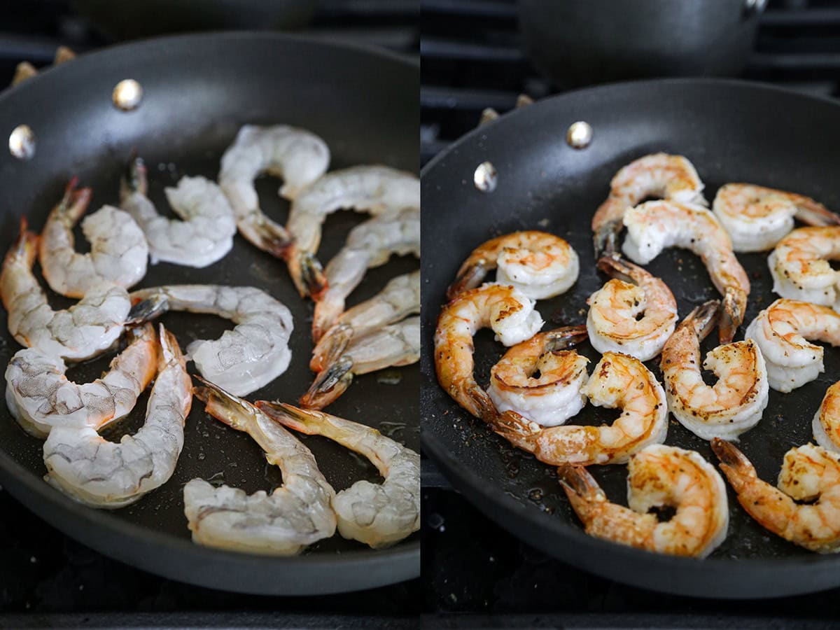 How to cook shrimp in a pan