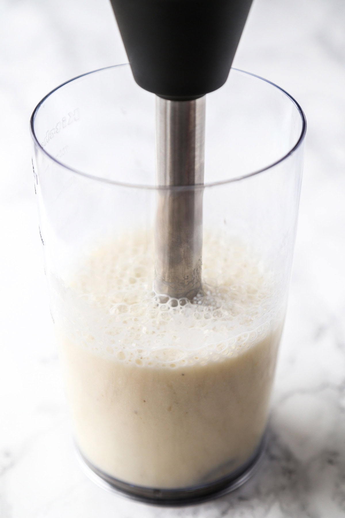  blending ingredients for banana milk