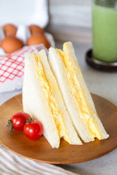 Japanese egg sandwich (tamago sando)