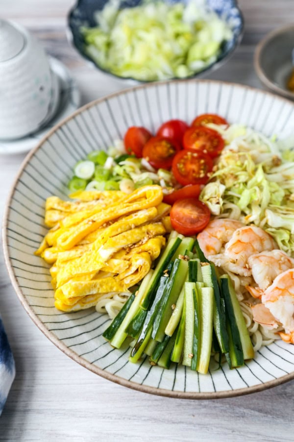 Hiyashi Chuka (Chilled Ramen Salad) | Pickled Plum