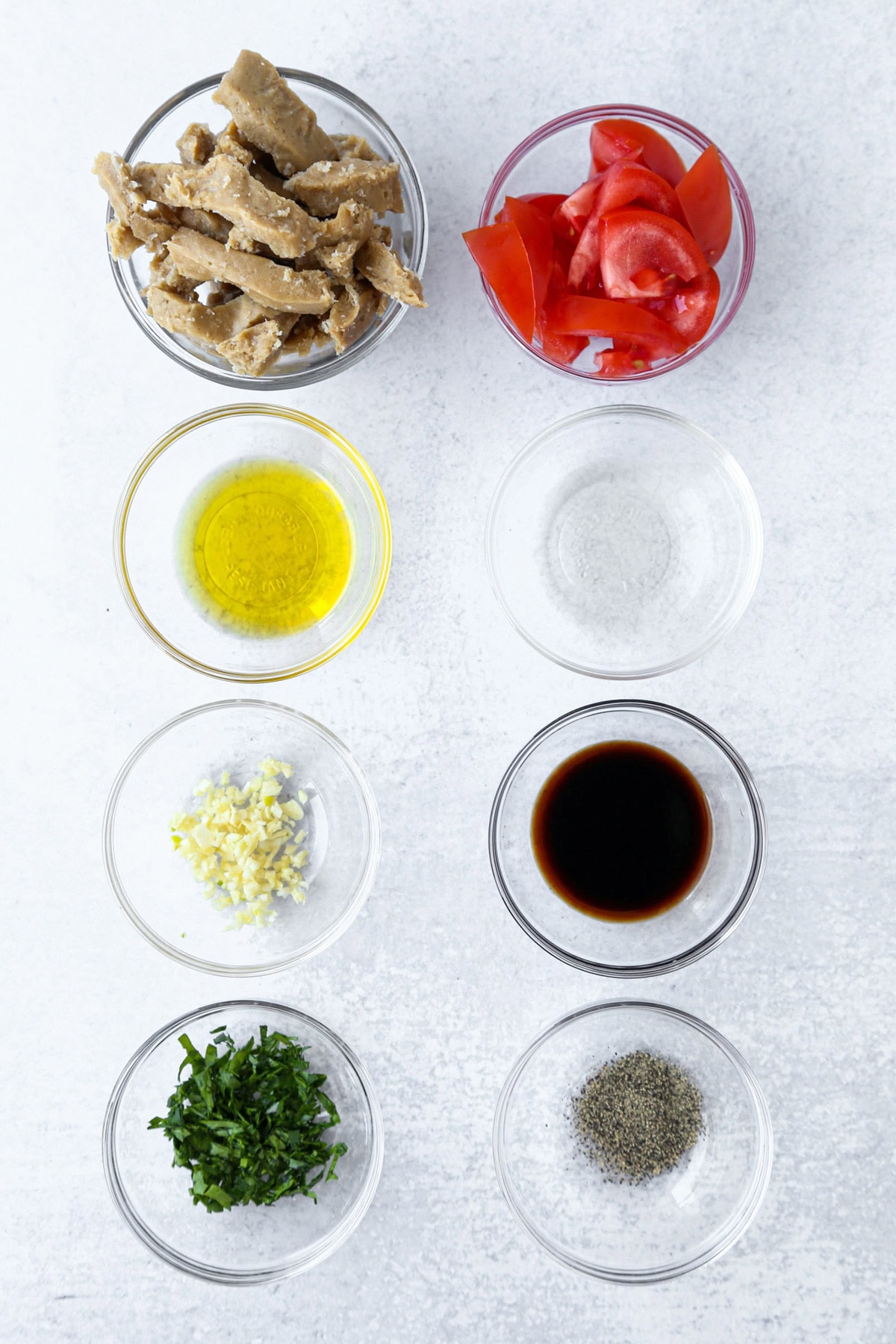 Ingredient for eggplant stir fry