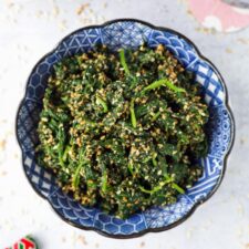 Gomae (Japanese spinach and sesame salad)-image