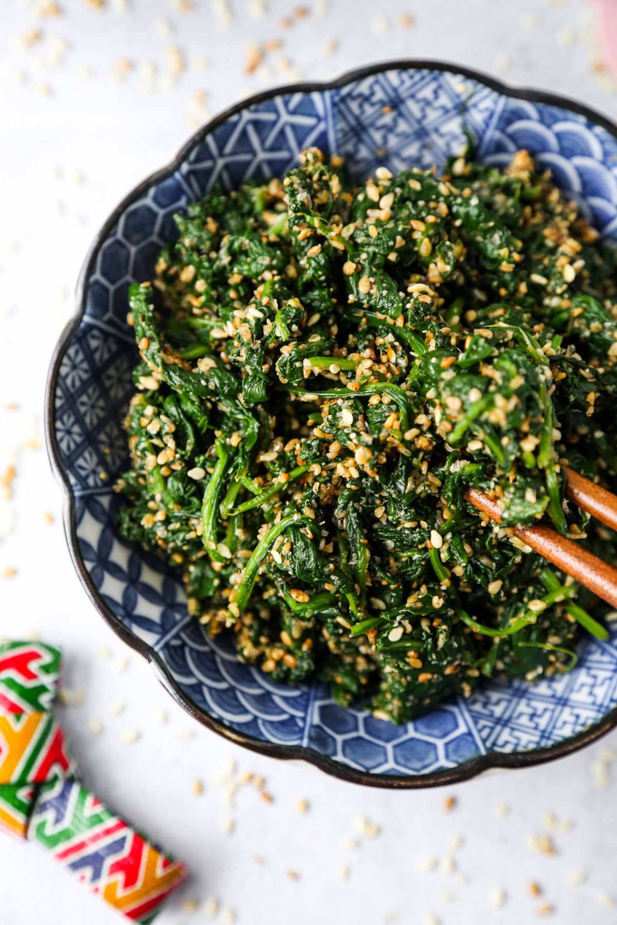 Gomae (Japanese Spinach Salad With Sesame Sauce) | Pickled Plum