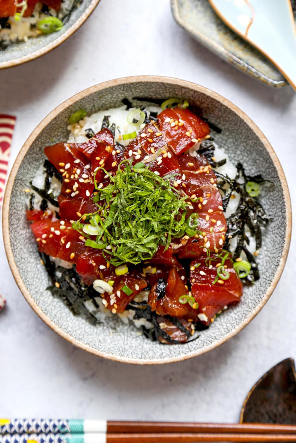 Tekka Don The Ultimate Japanese Tuna Bowl Pickled Plum