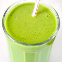 green goddess tofu smoothie