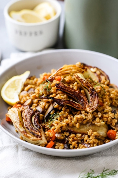 farro risotto