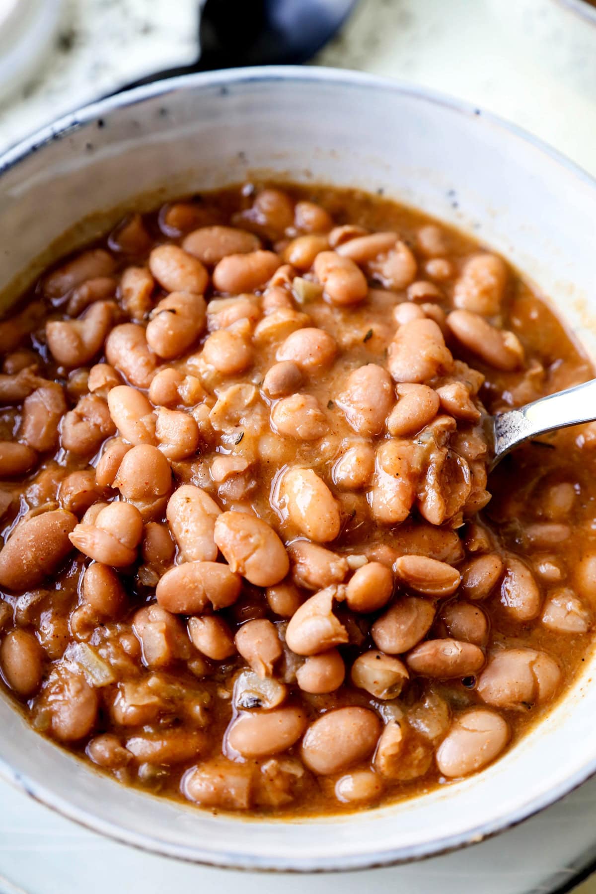 Agnes Gray Orphan Landmand Slow Cooker Pinto Beans | Pickled Plum