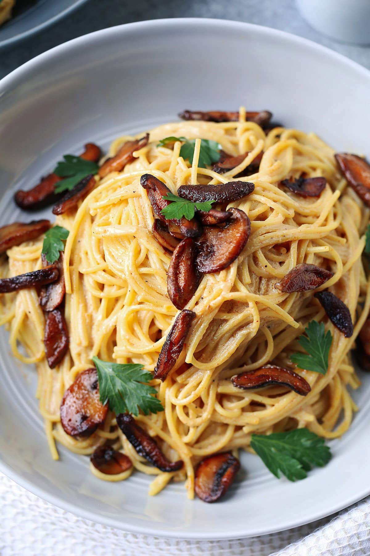 vegan spaghetti carbonara