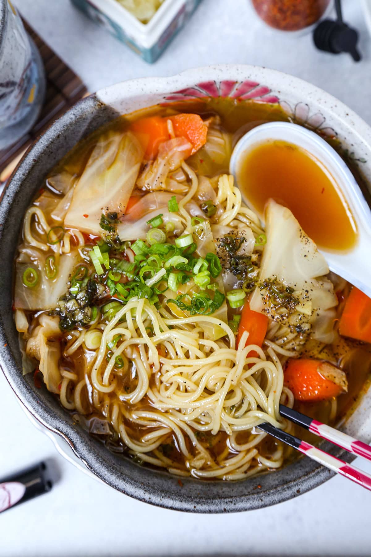 Spicy Miso Ramen - Dishing Out Health