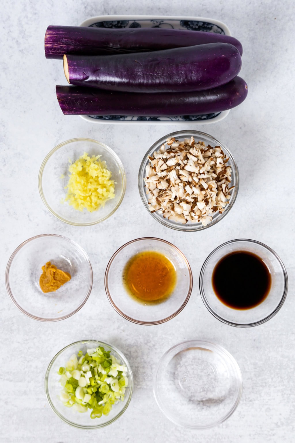 Sauteed Japanese Eggplant | Pickled Plum