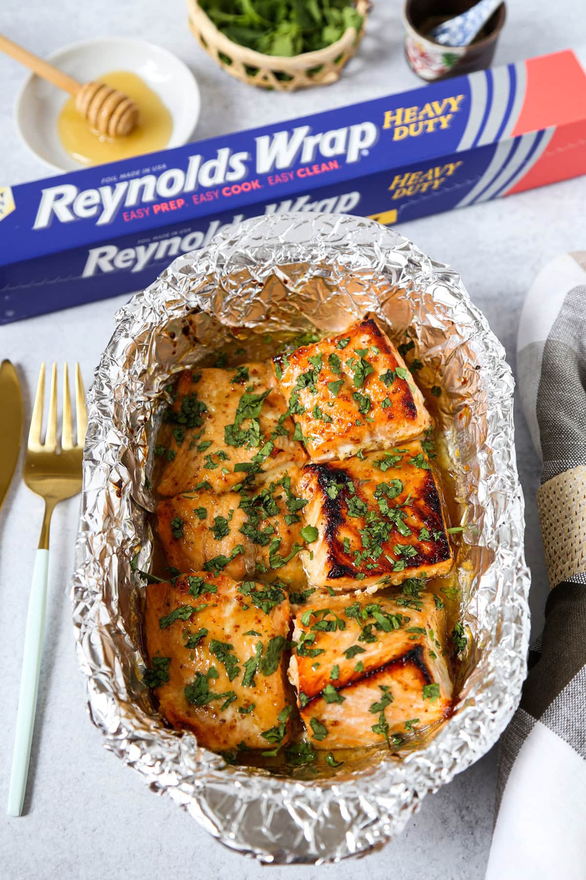 honey mustard salmon