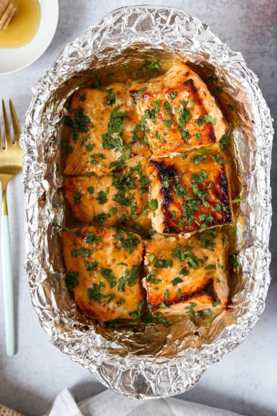 honey mustard salmon