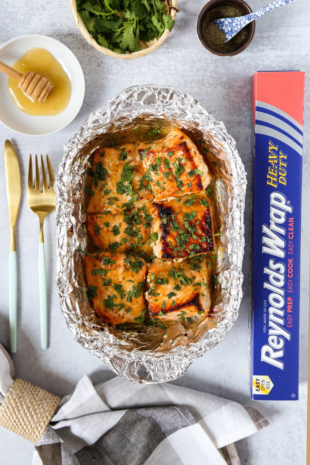 Easy Weeknight Meal Honey Mustard Salmon Pickled Plum