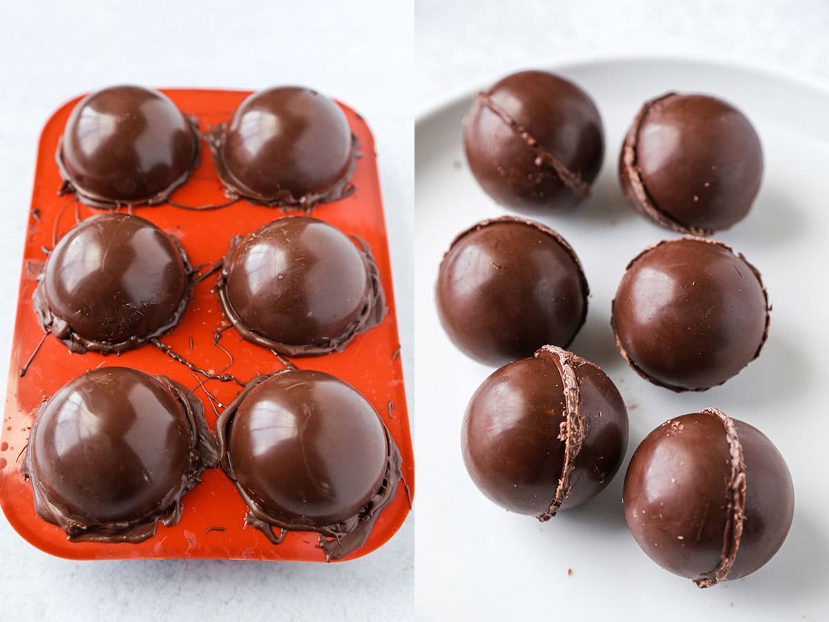 Chocolate Mould Spheres to make Round Chocolate Truffles — Design