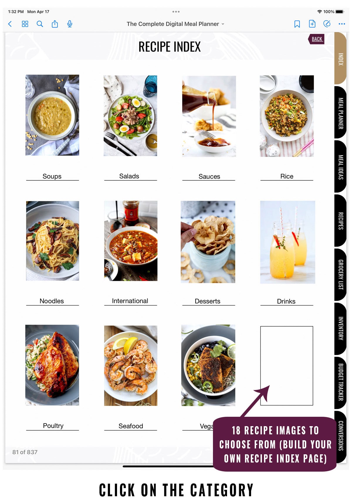 The Complete Digital Meal Planner | Pickled Plum
