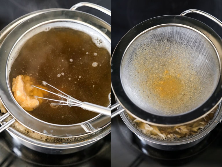 Maitake Mushroom Miso Soup Pickled Plum