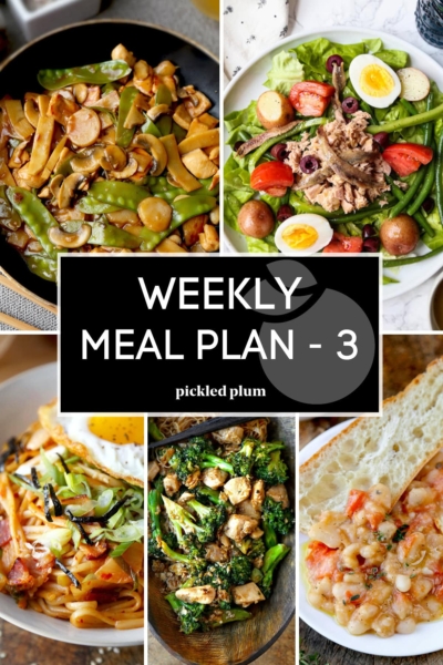 Meal Plans | Pickled Plum