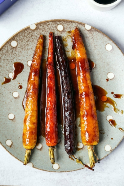 roasted rainbow carrots