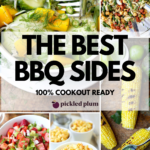 Photo Collage of The Best BBQ Sides for Cookouts