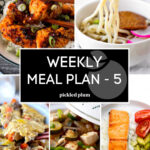 Weekly meal plan 5
