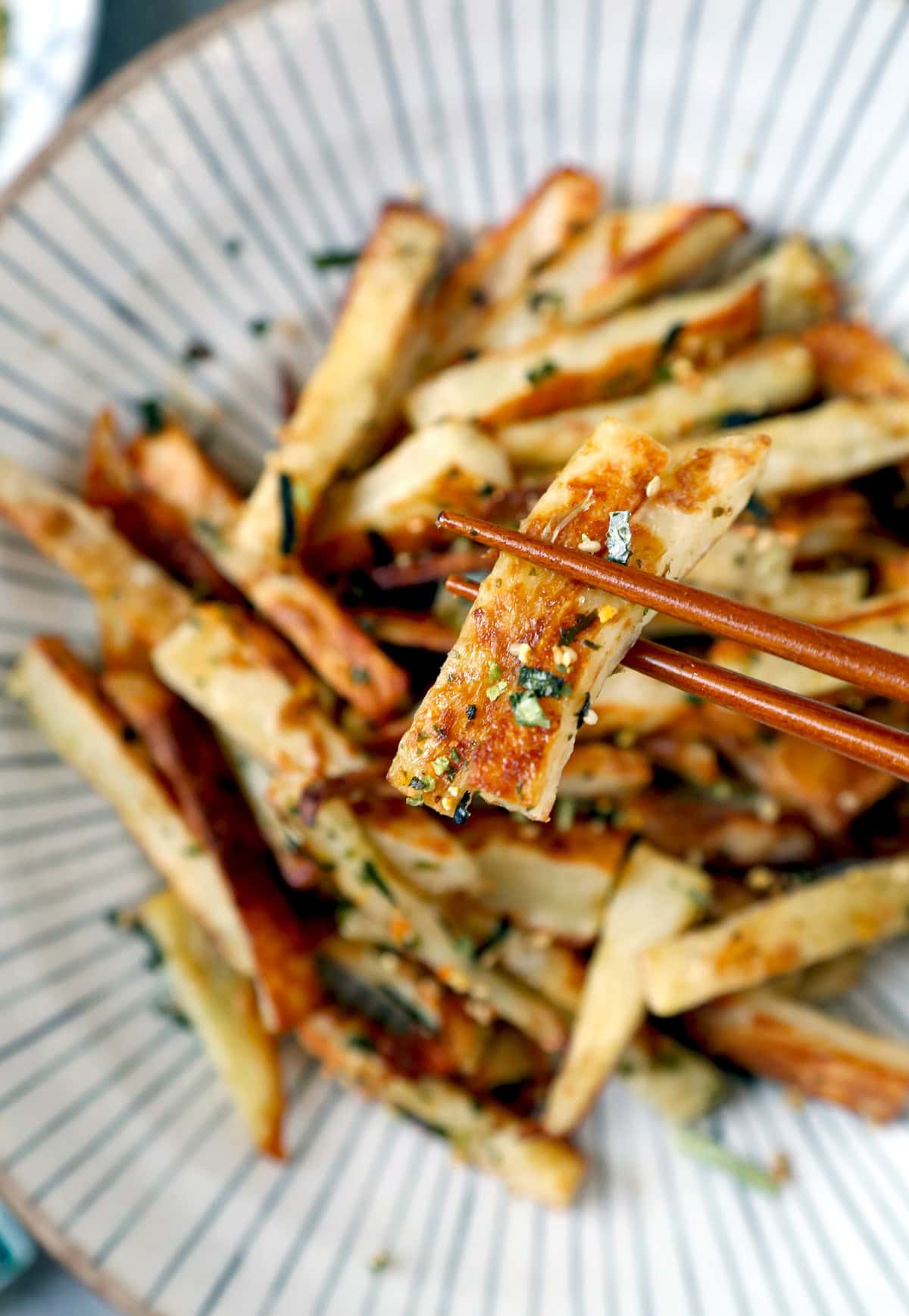 Sriracha Furikake Tofu Fries