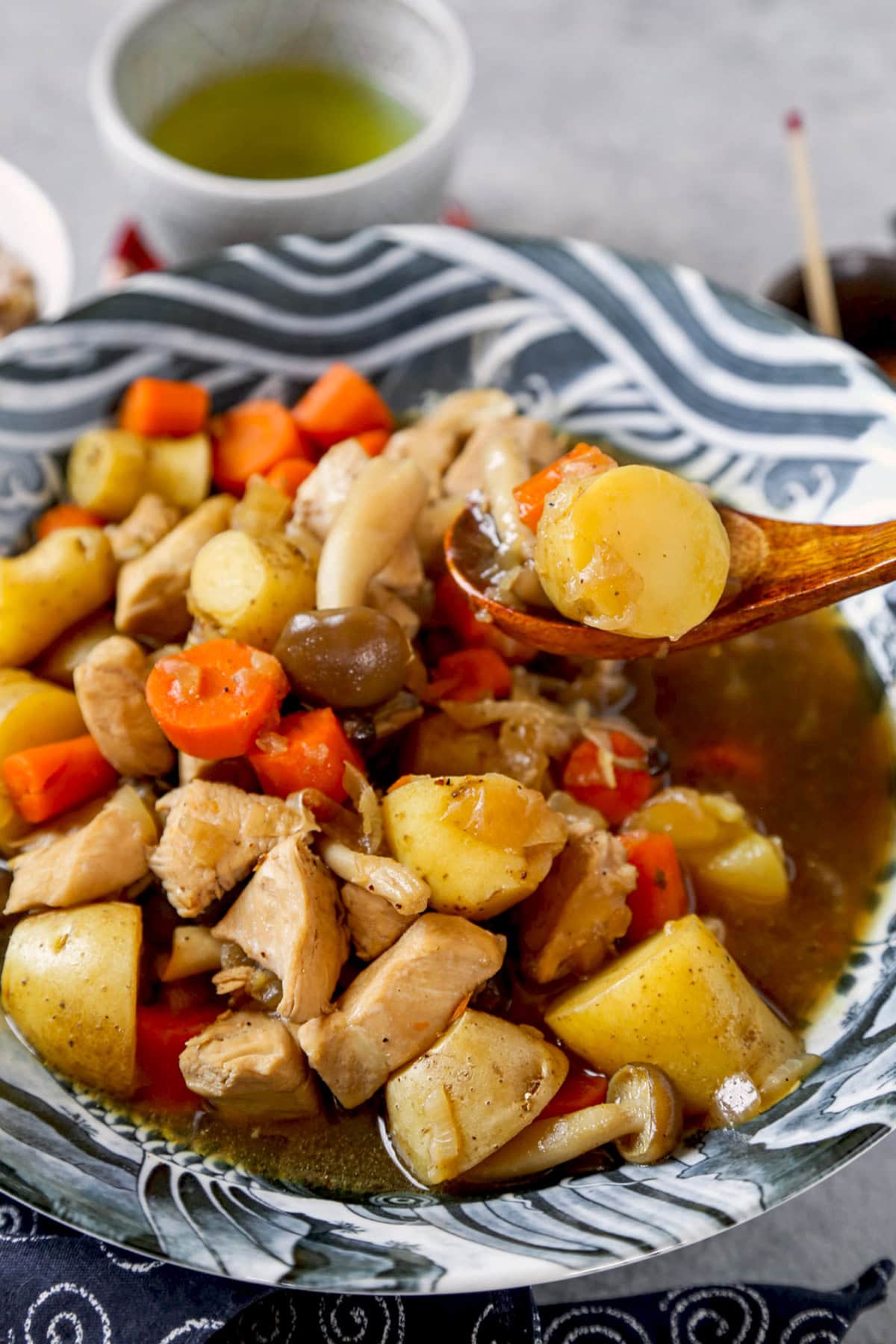 japanese chicken potato stew