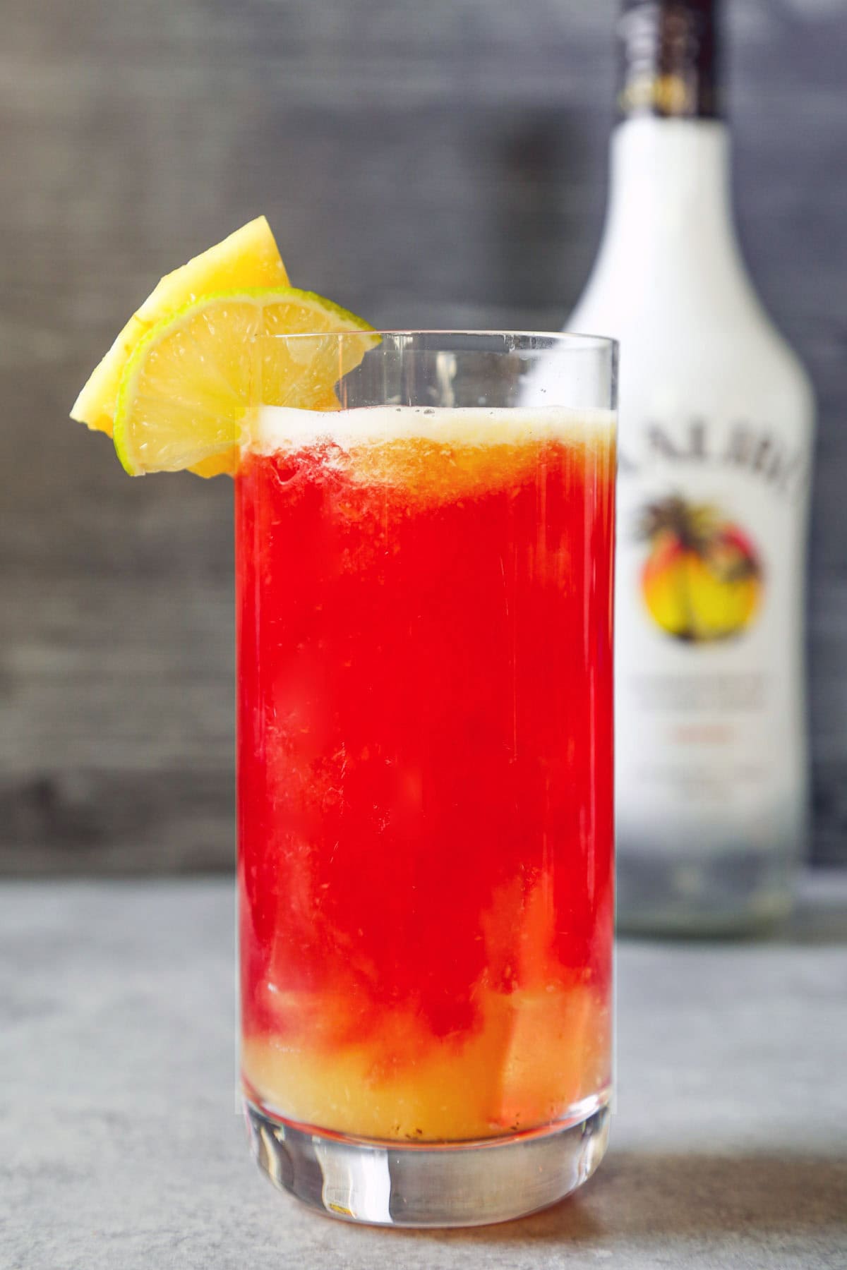 Malibu Sunset (Fruity Malibu Drink Recipe!)