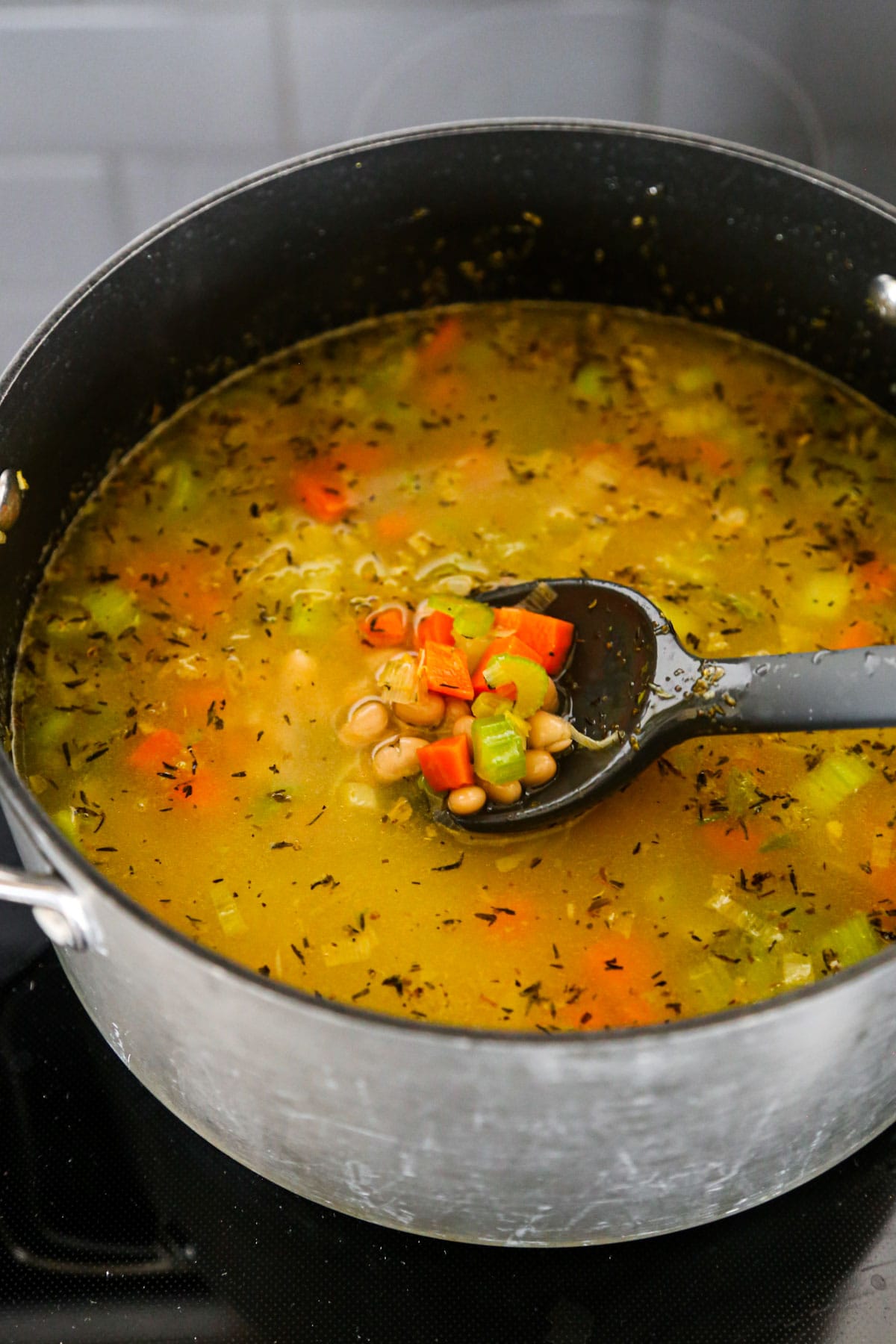 how to make navy bean soup