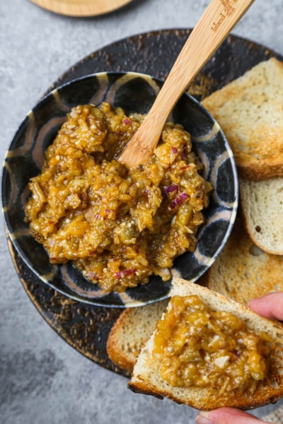 Eggplant tartare