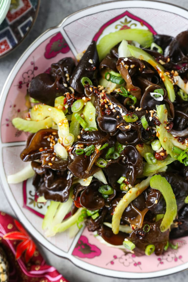 Wood Ear Mushroom Salad | Pickled Plum