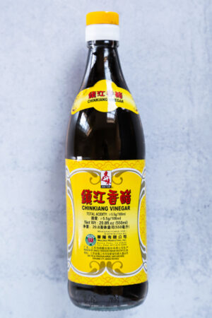 bottle of chinkiang vinegar
