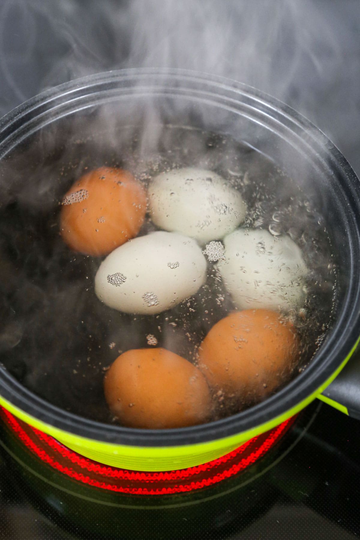 eggs boiling